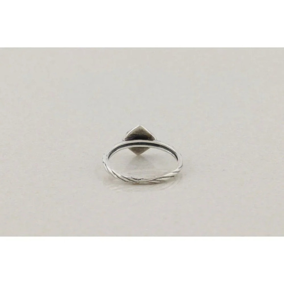 Sterling Silver Belle Fleur CZ Ring Size 9 1/4 Silpada - Picture 6 of 7